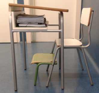 Mobiliario escolar adaptado