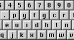 Es el teclado de uso habitual que nos encontramos en cualquier ordenador
